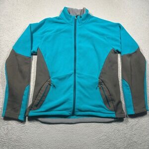 Vintage Y2K Eddie Bauer First Ascent Full Zip Fleece Jacket Womens XL Polartec